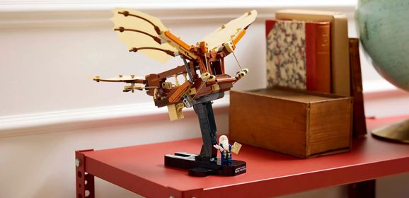 LEGO Leonardo da Vinci’s Flying Machine Revealed