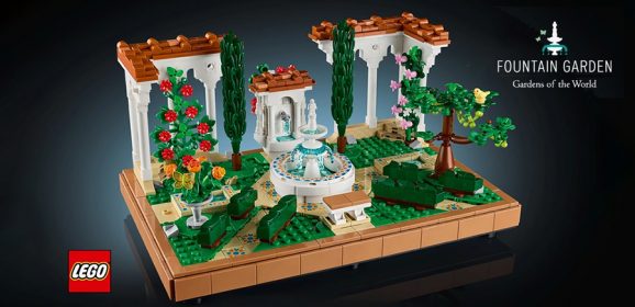 LEGO Icons Fountain Garden Revealed