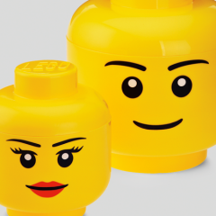 LEGO Storage Heads Back By Popular Demand