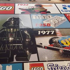 Fairy Bricks Builds Huge LEGO Mosaic