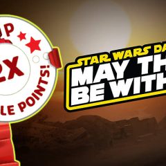 Double VIP Points On LEGO Star Wars Sets
