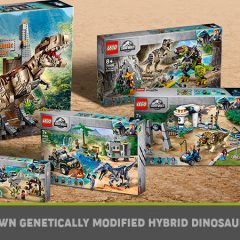 LEGO Ideas Contest Genetically Modified Hybrid Dinosaurs