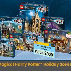 LEGO Ideas Contests Harry Potter Holiday Scenes