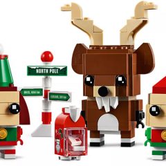 Festive LEGO BrickHeadz Triple Pack Now Available