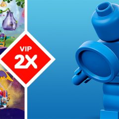 Double VIP Points On Selected LEGO Sets This April