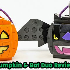 854049: Pumpkin & Bat Duo Set Review