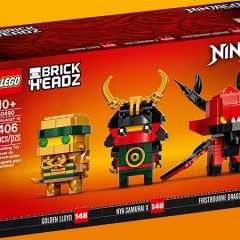 LEGO NINJAGO BrickHeadz Now Available In US