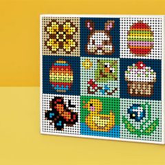 LEGO Art Project Easter Alternative Instructions