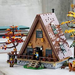 LEGO Ideas Challenge A-Frame Cabin Escapes