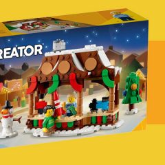 Festive LEGO Winter Market Stall GWP Revealed