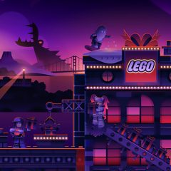 Roku City Screensaver Adds LEGO Minifigures