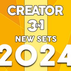 New 2024 LEGO Creator 3-in-1 Sets Revealed