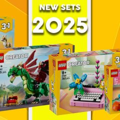 New LEGO Creator 3-in-1 2025 Sets Revealed