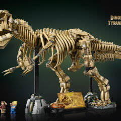 LEGO Jurassic World T. rex Fossil Skeleton Revealed