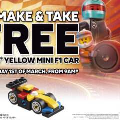 Smyths LEGO F1 Race Car Make & Take Event