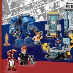 76315: Iron Man’s Laboratory: Hall Of Armor Review