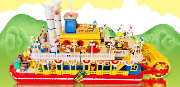 Amazing MOCs: Fabuland Steamboat