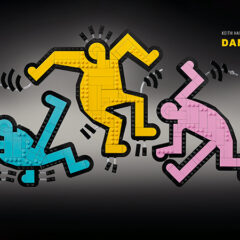 LEGO Art Keith Harding Dancing Figures Revealed