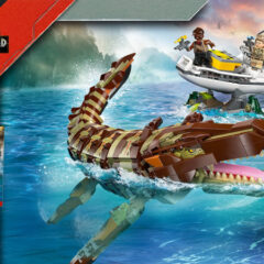 76974: Brick-Built Mosasaurus Boat Mission Review