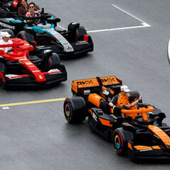 Driveable LEGO F1 Cars Take To The Miami Track