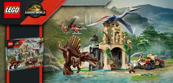 76976: Spinosaurus & Quetzalcoatlus Air Mission Review