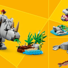 LEGO Creator Wild Animals Adds A Majestic Rhino