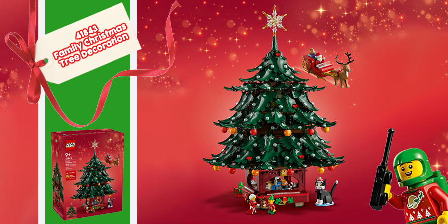 41843: Family Christmas Tree Decoration Review - BricksFanz