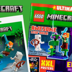 LEGO Minecraft Miniset With Ultimate Magazine