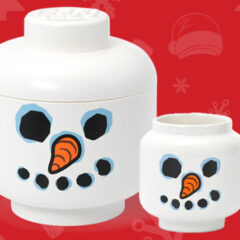 LEGO Snowman Minifigure Inspires New Merch