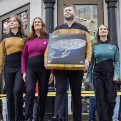 Trekkies Beam Down To Leicester Square LEGO Store