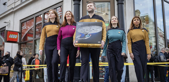Trekkies Beam Down To Leicester Square LEGO Store