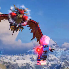 Dragons On The Rise In LEGO Fortnite