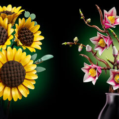 LEGO Sunflower Bouquet & Magnolia Sets Revealed
