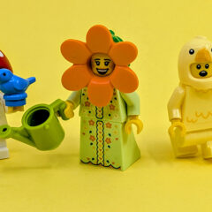 Spring LEGO Build A Minifigure Hands-on
