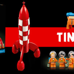 LEGO Ideas Tintin Moon Rocket Revealed