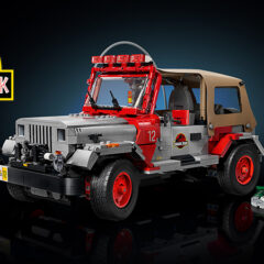 LEGO Jurassic Park Jeep Wrangler Now Available