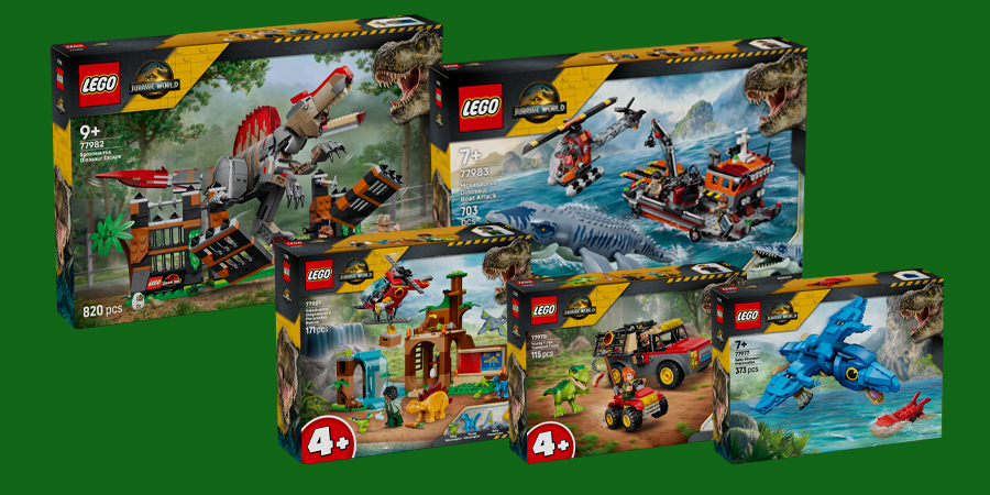 New LEGO Jurassic World Sets Revealed - BricksFanz