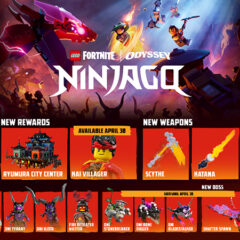 New NINJAGO Content Comes To LEGO Fortnite