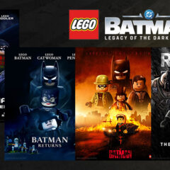Classic Batman Posters Get LEGO Makeovers
