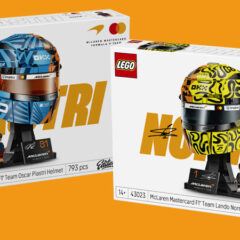 New LEGO Editions F1 McLaren Helmets Revealed