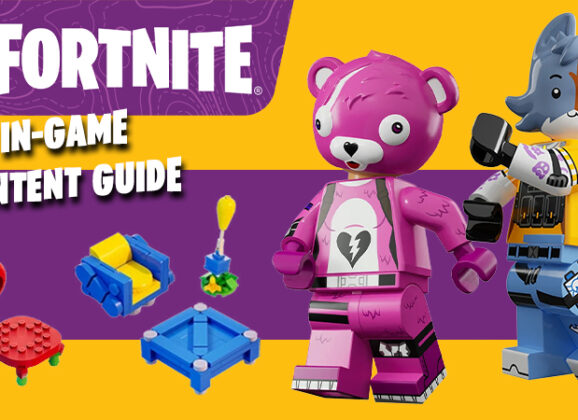 LEGO Fortnite Sets In-game Content Showcase