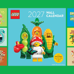 LEGO 2027 Wall Calendar Preview