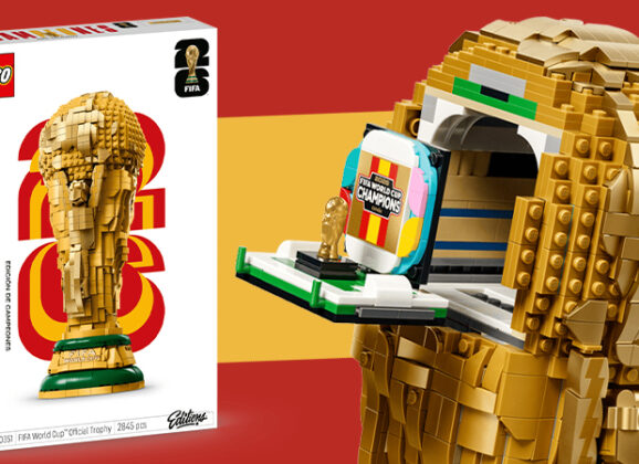 Champions Edition LEGO World Cup Trophy Now Available