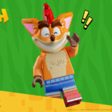 Crash Bandicoot Becomes A LEGO Minifigure
