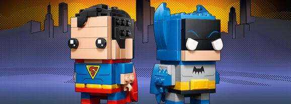 Golden Age Superman & Batman BrickHeadz Revealed