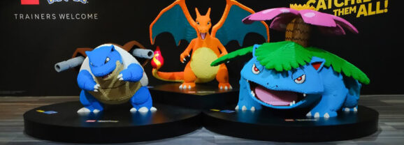 LEGO Big Builds: Pokémon Kanto Starters