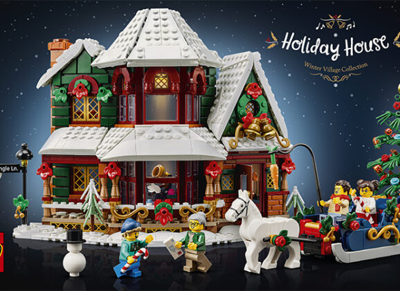 LEGO Winter Village Collection Holiday House Revealed