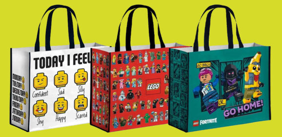 New LEGO Reusable Bags Available Soon