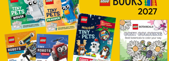 First Look At New 2027 LEGO Books Range