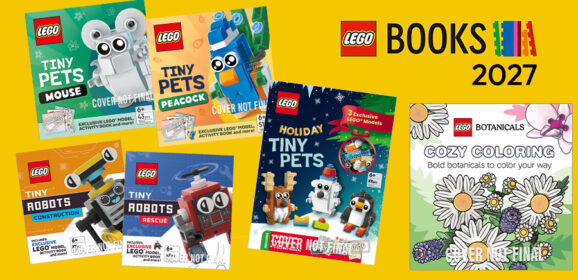 First Look At New 2027 LEGO Books Range